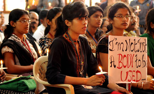 Agnes students protest